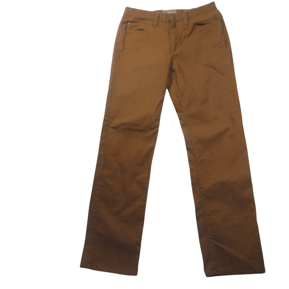 CE Schmidt Workwear Mens‎ Brown Relaxed Fit Comfort Flex Canvas Pants 34x34